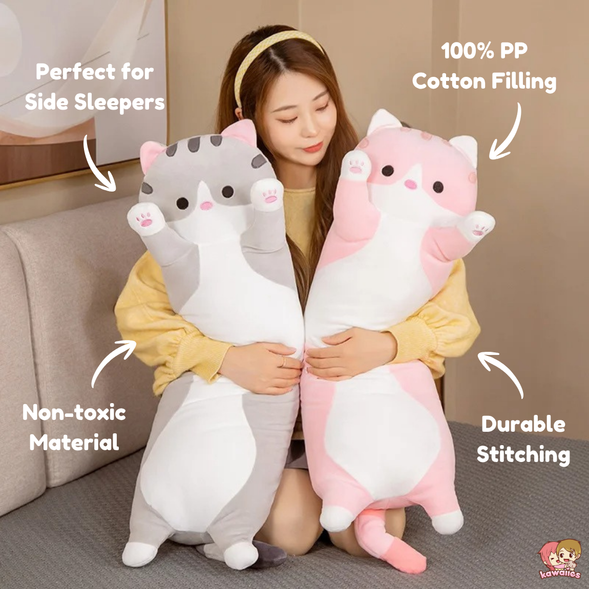 Long Snuggle Buddies Plushie Collection