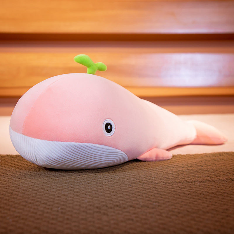 A Pod of Cuddly Whale Plushies