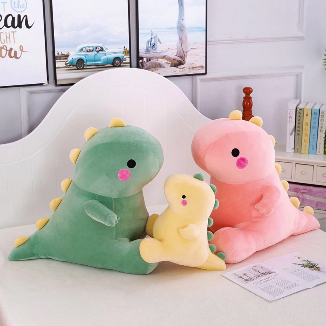 Taco, Taki & Tabi The Dino Family Plushies